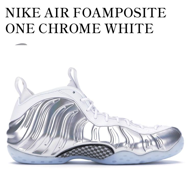 NIKE AIR FOAMPOSITE ONE CHROME WHITE (WOMEN'S) AA3963-100 メンズ レディース 人気 おしゃれ