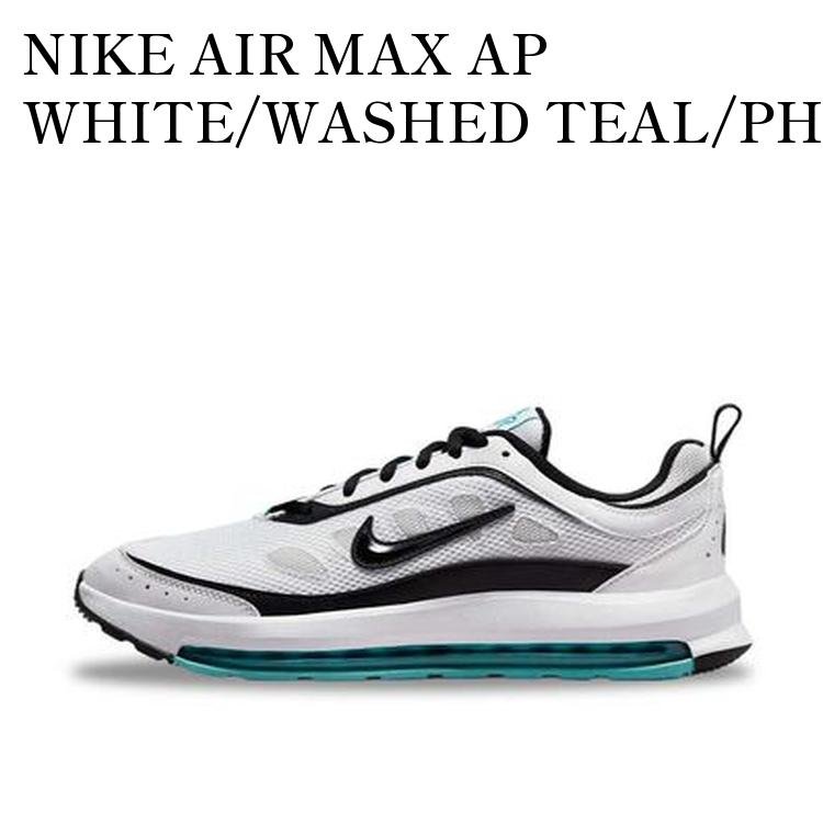 【お取り寄せ商品】NIKE AIR MAX AP WHITE/WASHED TEAL/PHOTON DUST/BLACK ナイキ エアマックス AP ホワイト/ウォッシュドティール/フォトンダスト/ブラック CU4826-102 メンズ レディース 人気 おしゃれ