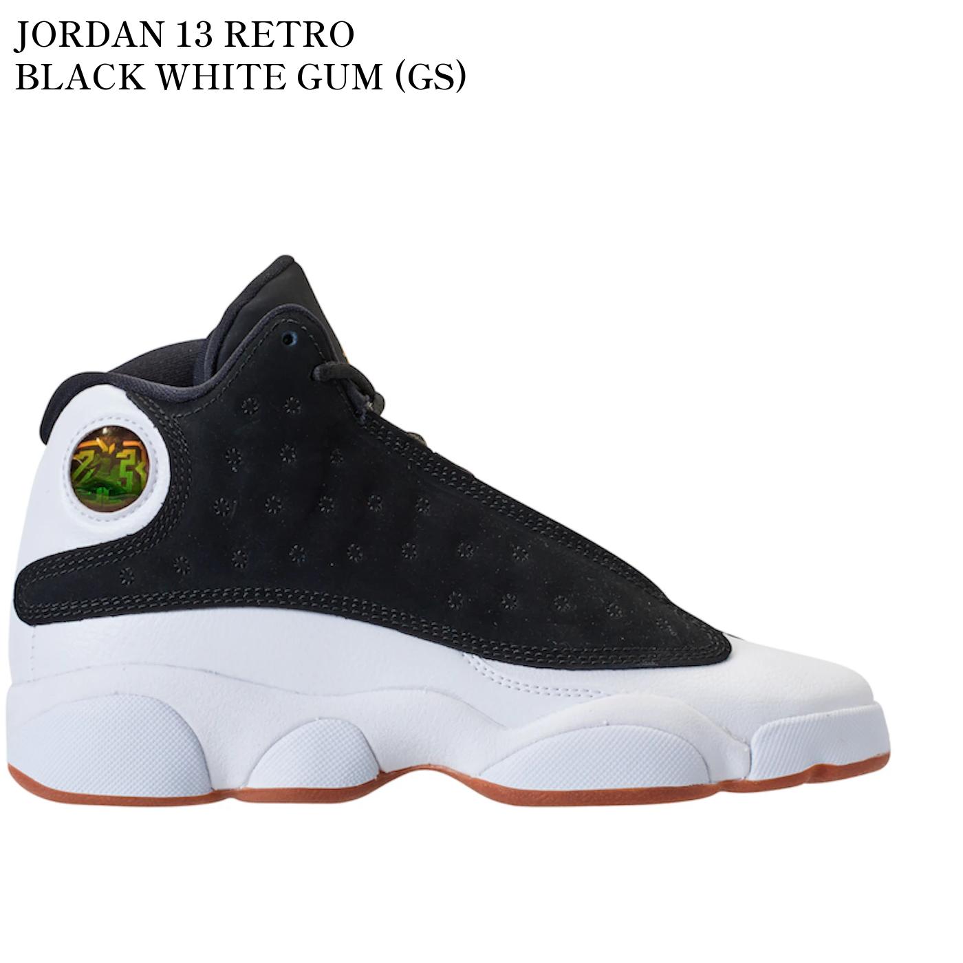 Men'S Shoes - 【海外限定 お取り寄せ商品】JORDAN 13 RETRO BLACK WHITE GUM (GS) 439358-021 メンズ レディース 人気 おしゃれ