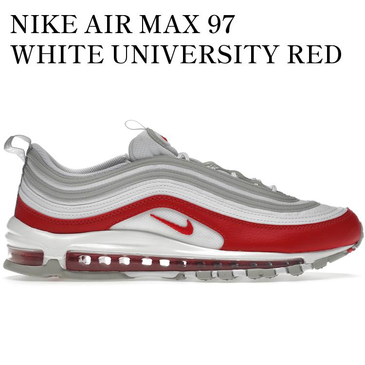 NIKE AIR MAX 97 WHITE UNIVERSITY RED DX8964-100 メンズ レディース 人気 おしゃれ