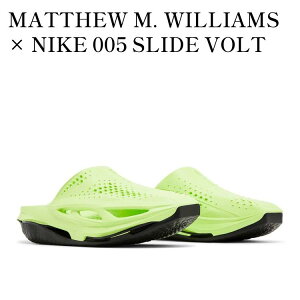 【お取り寄せ商品】MATTHEW M. WILLIAMS × NIKE 005 SLIDE VOLT マシュー・ウィリアムズ × ナイキ 005 スライド ボルト DH1258-700 メンズ レディース 人気 おしゃれ