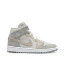 【お取り寄せ商品】NIKE WMNS AIR JORDAN 1 MID SE PARTICLE GREY ナイキ ウィメンズ エアジョーダン1 ミッド SE パーティクル グレー DO7139-002 メンズ レディース 人気 おしゃれ