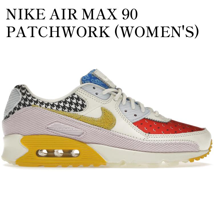 NIKE AIR MAX 90 PATCHWORK (WOMEN'S) DM8075-100 メンズ レディース 人気 おしゃれ