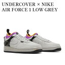 【2000円OFFクーポン対象商品】【海外限定 お取り寄せ商品】NIKE AIR FORCE 1 LOW SP UNDERCOVER GREY FOG アンダーカバー × ナイキ エア フォース 1 ロー SP グレーフォグ DQ7558-001 メンズ レディース 人気 おしゃれ