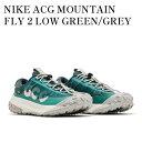 【お取り寄せ商品】NIKE ACG MOUNTAIN FLY 2 LOW GREEN/GREY ナイキ ACG マウンテンフライ2 ロー グリーン/グレー DV...