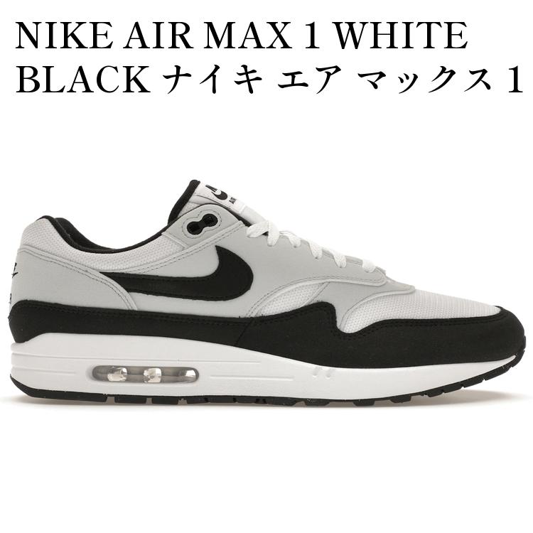 NIKE AIR MAX 1 WHITE BLACK ナイキ エア マックス 1 ホワイト ブラック FD9082-107 メンズ レディース 人気 おしゃれ