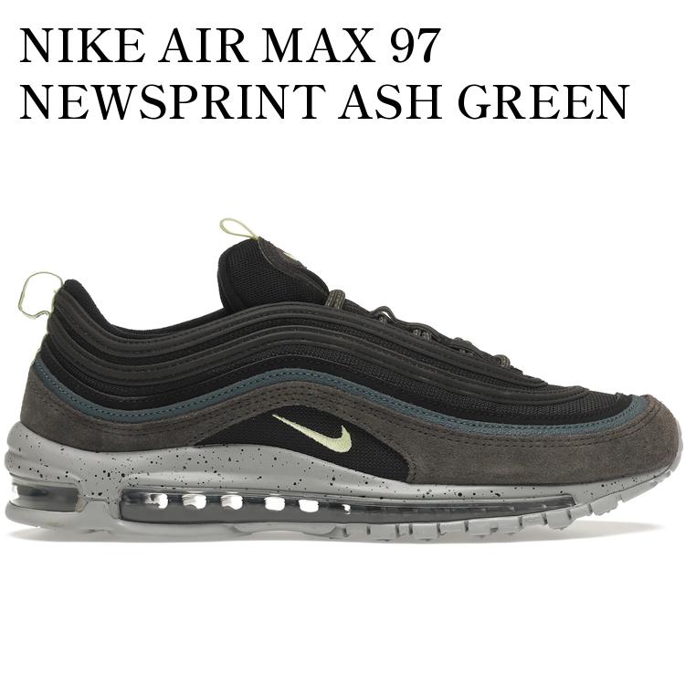 NIKE AIR MAX 97 NEWSPRINT ASH GREEN DB4611-001 メンズ レディース 人気 おしゃれ