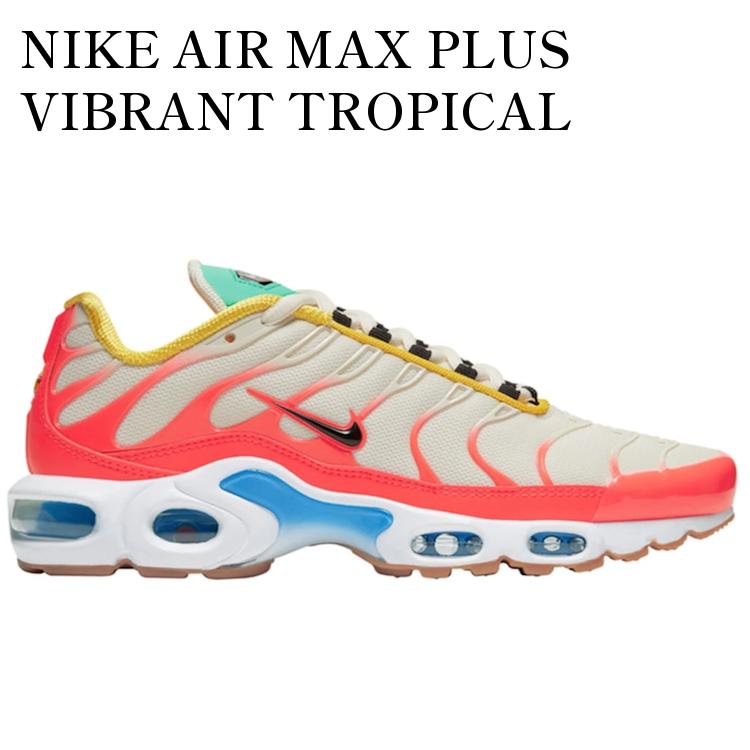 樂天商城 - 【海外限定 お取り寄せ商品】NIKE AIR MAX PLUS VIBRANT TROPICAL (WOMEN'S) CU4919-100 メンズ レディース 人気 おしゃれ