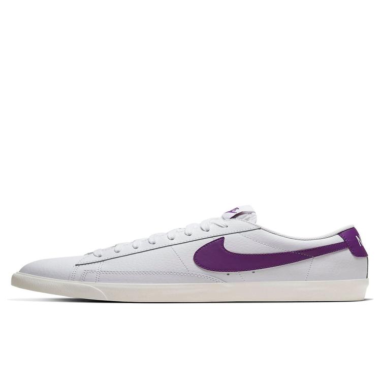 Rakuten - 【海外限定 お取り寄せ商品】NIKE BLAZER LOW LEATHER WHITE PURPLE CI6377-103 メンズ レディース 人気 おしゃれ