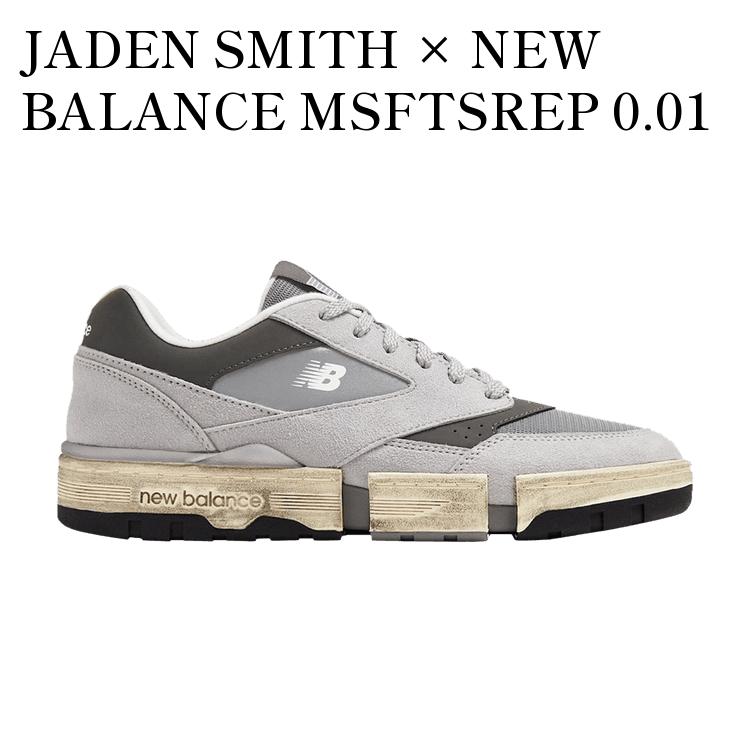 【お取り寄せ商品】JADEN SMITH × NEW BALANCE MSFTSREP 0.01 GREY/WHITE/BLACK ジェイデン・スミス × ニューバランス ミスフィッツレップ 0.01 グレー/ホワイト/ブラック CTJSGR