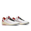 【海外限定 お取り寄せ商品】JORDAN 2 RETRO LOW SP OFF-WHITE WHITE RED オフホワイト × ジョーダン 2 レトロ ロー ホワイト レッド DJ4375-106 メンズ レディース 人気 おしゃれ