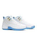 【海外限定 お取り寄せ商品】JORDAN 12 RETRO UNIVERSITY BLUE (2016) (GS) 510815-127 メンズ レディース 人...