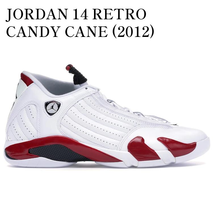 【海外限定 お取り寄せ商品】JORDAN 14 RETRO CANDY CANE (2012) 487471-101 メンズ レディース 人気 おしゃれ