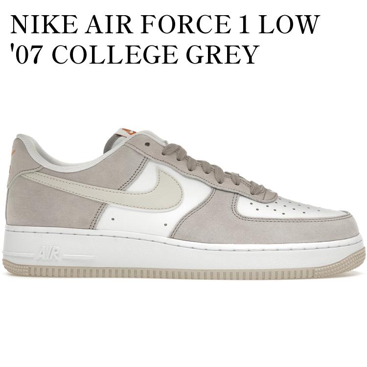 NIKE AIR FORCE 1 LOW '07 COLLEGE GREY LIGHT OREWOOD BROWN IB3080-001 メンズ レディース 人気 おしゃれ