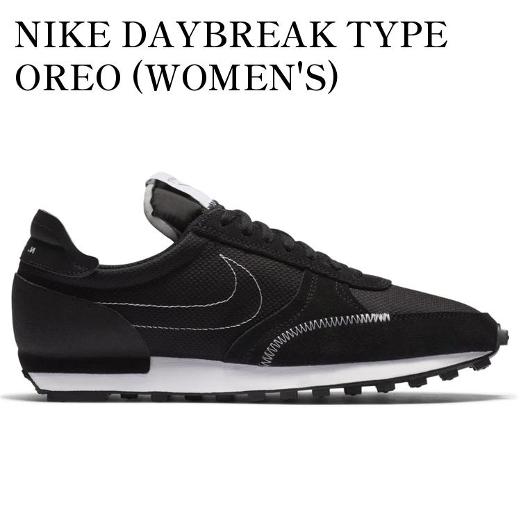 乐天商城 - 【海外限定 お取り寄せ商品】NIKE DAYBREAK TYPE OREO (WOMEN'S) DA7729-002 メンズ レディース 人気 おしゃれ