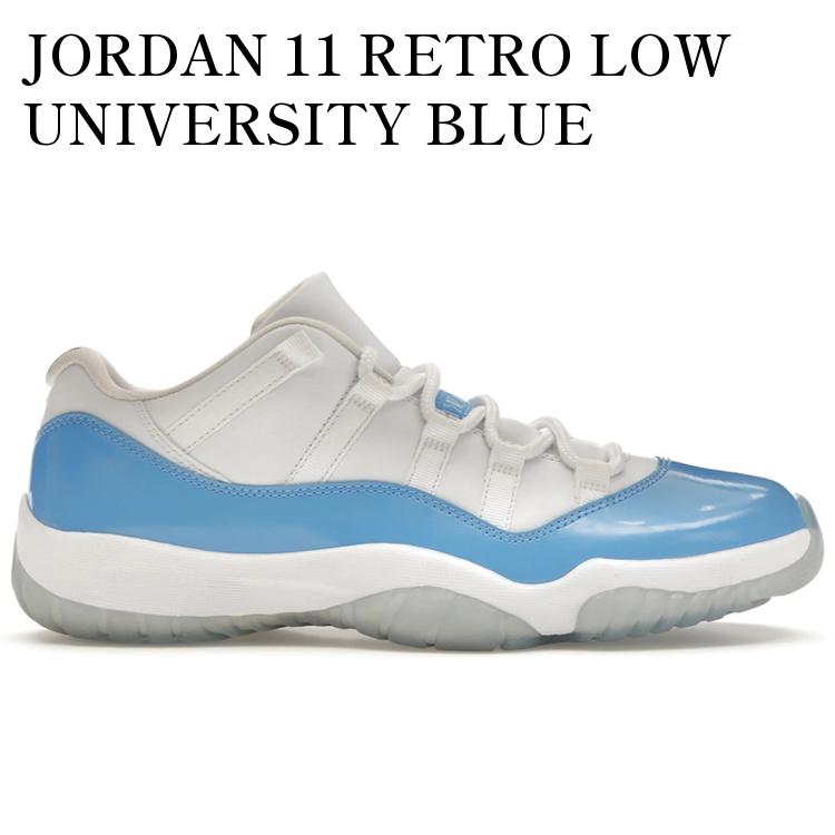 JORDAN 11 RETRO LOW UNIVERSITY BLUE (2017) 528895-106 メンズ レディース 人気 おしゃれ