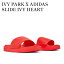 ڤ󤻾ʡIVY PARK X ADIDAS SLIDE IVY HEART ӡѡ  ǥ 饤 ӡ ϡ GX7102