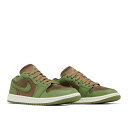 【海外限定 お取り寄せ商品】JORDAN 1 LOW SE BROWN KELP SKY J LIGHT OLIVE (WOMEN'S) FB9893-300 ...