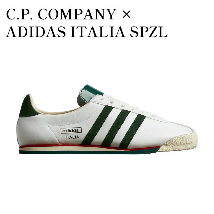 ڤ󤻾ʡC.P. COMPANY  ADIDAS ITALIA SPZL FOOTWEAR WHITE/BOLD GREEN/OFF WHITE C.P. ѥˡ  ǥ ꥢ ڥĥ եåȥۥ磻/ܡɥ꡼/եۥ磻 GV7659