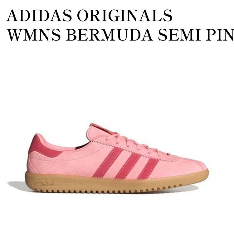 �ڤ����󤻾��ʡ�ADIDAS ORIGINALS WMNS BERMUDA SEMI PINK SPARK/PRELOVED SCARLET/GUM ���ǥ����� ���ꥸ�ʥ륹 ������� �Хߥ塼�� ���ߥԥ󥯥��ѡ���/�ץ��֥ɥ�������å�/���� IH0302 ��� ��ǥ����� �͵� �������