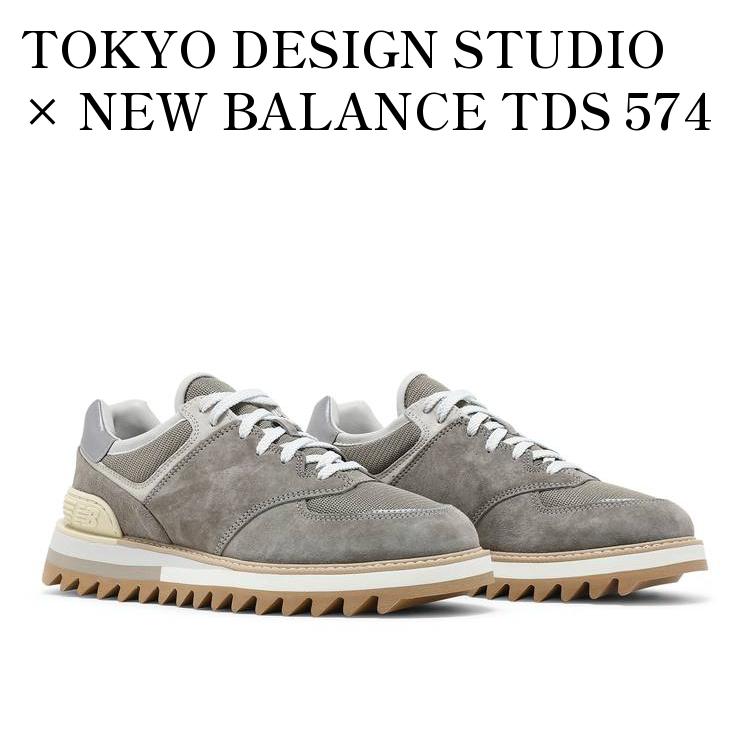 【お取り寄せ商品】TOKYO DESIGN STUDIO × NEW BALANCE TDS 574 GREY 東京デザインスタジオ × ニューバランス TDS 574 グレイ MS574TDT