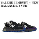 【お取り寄せ商品】SALEHE BEMBURY × NEW BALANCE 574 YURT BLACK サレへ ベンバリー × ニューバランス 574 Yurt ブラック MS574YSE