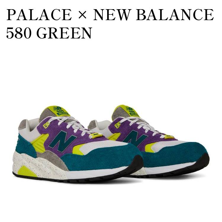 楽天RAISE【お取り寄せ商品】PALACE × NEW BALANCE 580 GREEN パレス × ニューバランス 580 グリーン MT580PC2