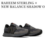 【お取り寄せ商品】RAHEEM STERLING × NEW BALANCE SHADOW OF MY DREAMS MS327RS BLACK ラヒーム・スターリング × ニューバランス シャドウ オブ マイ ドリームズ MS327RS ブラック MS327RS