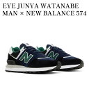 【お取り寄せ商品】EYE JUNYA WATANABE MAN × NEW BALANCE 574 LEGACY NAVY/BLACK アイ ジュンヤ ワタナベ マン × ニューバランス 574 レガシー ネイビー/ブラック U574LGN1