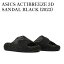 ڤ󤻾ʡASICS ACTIBREEZE 3D SANDAL BLACK (2023) å ƥ֥꡼ 3D  ֥å (2023) 1013A130-001