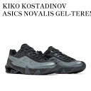 【お取り寄せ商品】KIKO KOSTADINOV ASICS NOVALIS GEL-TEREMOA OBSIDIAN BLACK/SMOKE SHADOW キコ コスタディノフ × アシックス ノヴァリス ゲルテレモア オブシディアンブラック/スモークシャドウ 1203A331-001