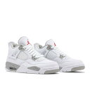 【海外限定 お取り寄せ商品】JORDAN 4 RETRO WHITE OREO (2021) (GS) ジョーダン 4 レトロ ホワイトオレオ (2021) (...