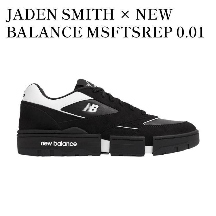 【お取り寄せ商品】JADEN SMITH × NEW BALANCE MSFTSREP 0.01 BLACK/WHITE ジェイデン・スミス × ニューバランス ミスフィッツレップ 0.01 ブラック/ホワイト CTJSBK