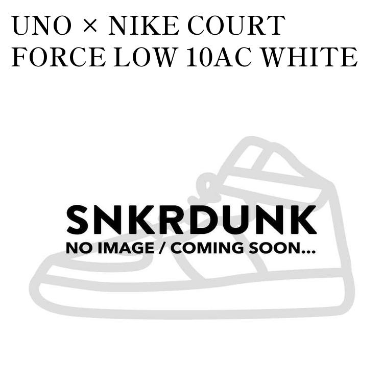 【お取り寄せ商品】UNO × NIKE COURT FORCE LOW 10AC WHITE ウノ × ナイキ コート フォース ロー 10AC ホワイト 31...
