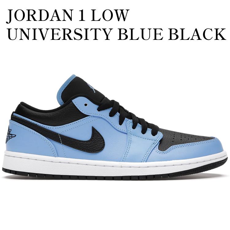�ڳ������� �����󤻾��ʡ�JORDAN 1 LOW UNIVERSITY BLUE BLACK 553558-403 ��� ��ǥ����� �͵� �������
