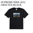 【お取り寄せ商品】SUPREME NIKE ACG GRID TEE BLACK シュプリーム ナイキ ACG グリッド Tシャツ ブラック