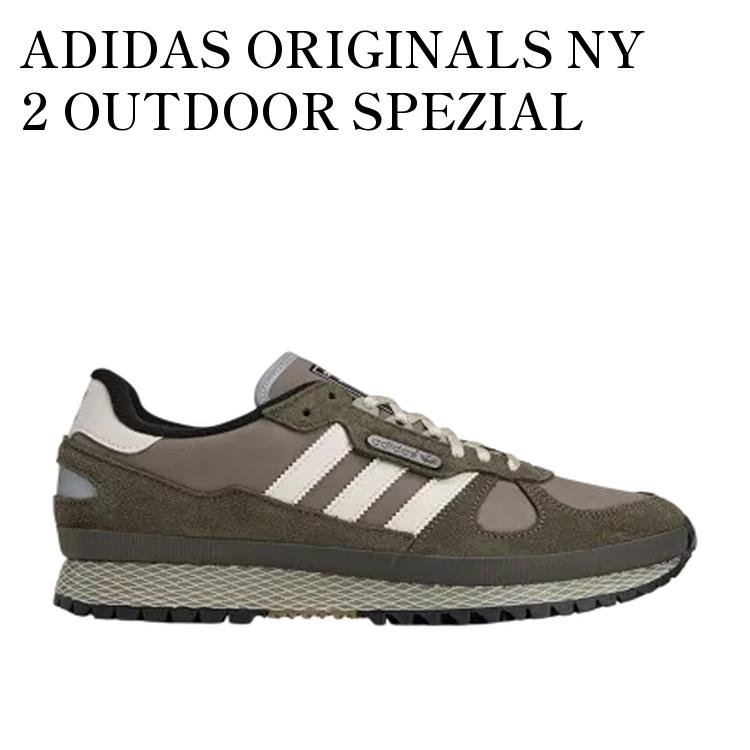 ADIDAS ORIGINALS NY 2 OUTDOOR SPEZIAL BRANCH/ALUMINA/CORE BLACK アディダスオリジナルス ニューヨーク2 アウトドア スペツィアル ブランチ/アルミナ/コアブラック JR1564 メンズ レディース 人気 おしゃれ