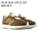 【お取り寄せ商品】NEW BALANCE 327 BROWN ニューバランス 327 ブラウン U327WPD メンズ レディース