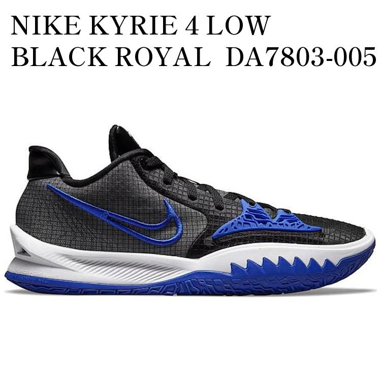 【海外限定 お取り寄せ商品】NIKE KYRIE 4 LOW BLACK ROYAL DA7803-005 メンズ レディース 人気 おしゃれ