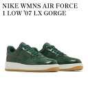 【海外限定 お取り寄せ商品】NIKE AIR FORCE 1 LOW '07 LX GORGE GREEN CROC (WOMEN'S) DZ2708-300 ...