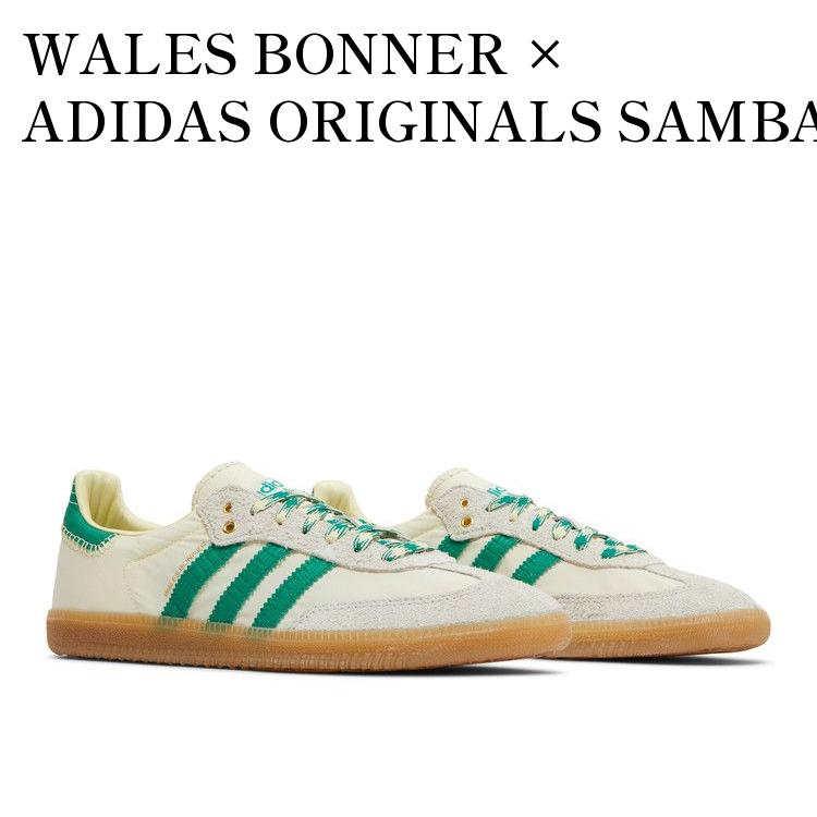 ڤ󤻾ʡWALES BONNER  ADIDAS ORIGINALS SAMBA SAIL/GREEN 륺ܥʡ  ...