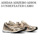 【お取り寄せ商品】ADIDAS ADIZERO ADIOS 3 UNDEFEATED CAMO BROWN アディダス アディゼロ アディオン 3 アンディフィ...