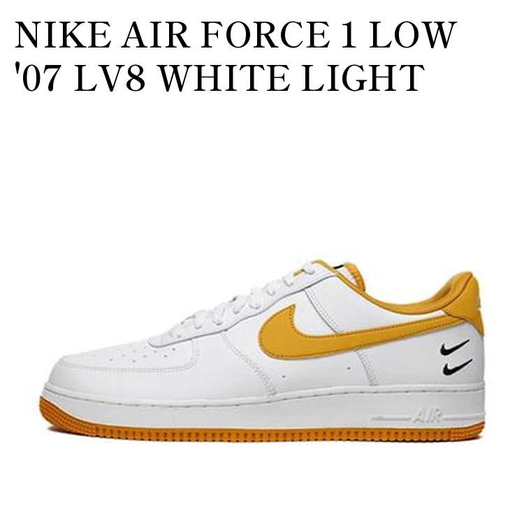 【お取り寄せ商品】NIKE AIR FORCE 1 LOW '07 LV8 WHITE LIGHT GINGER ナイキ エアフォース 1 ロー '07 LV8 ホワイト ライト ジンジャー CT2300-100 メンズ レディース 人気 おしゃれ