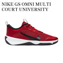 【お取り寄せ商品】NIKE GS OMNI MULTI COURT UNIVERSITY RED/WHITE/BLACK ナイキ GS オムニ マルチコート ユ...