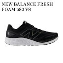 【お取り寄せ商品】NEW BALANCE FRESH FOAM 680 V8 BLACK/MAGNET/BLACK METALLIC ニューバランス フレッシュ...