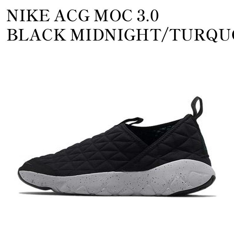 【お取り寄せ商品】NIKE ACG MOC 3.0 BLACK MIDNIGHT/TURQUOISE ナイキ ACG モック 3.0 ブラックミッドナイト/ターコイズ CI9367-001 メンズ レディース 人気 おしゃれ