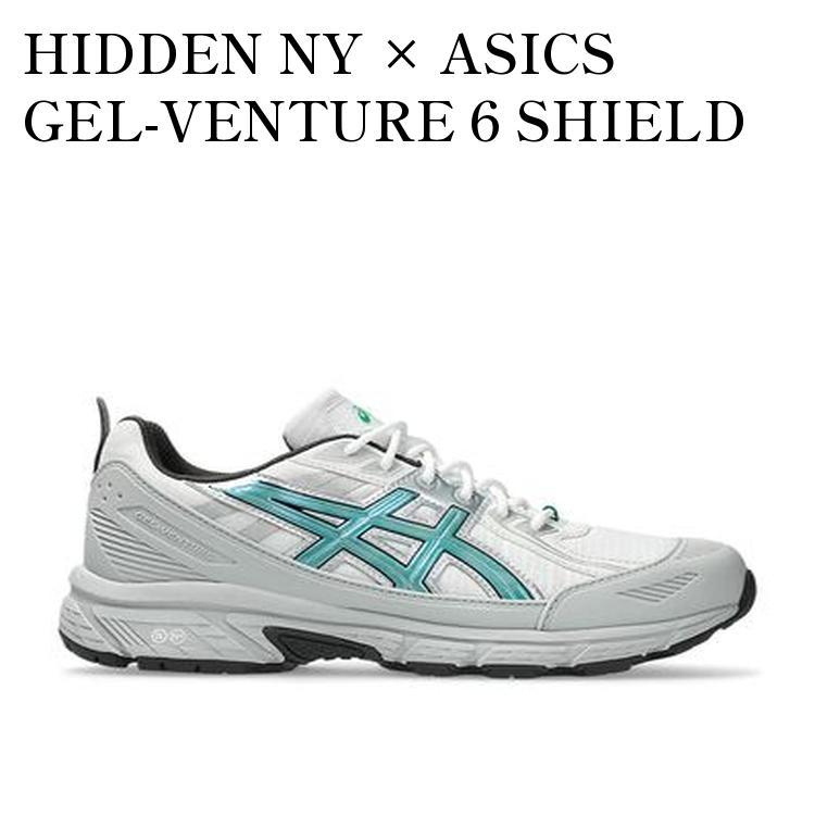 【お取り寄せ商品】HIDDEN NY × ASICS GEL-VENTURE 6 SHIELD WHITE/WASABI ヒドゥン ニューヨーク × ア..