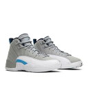 【海外限定 お取り寄せ商品】JORDAN 12 RETRO GREY UNIVERSITY BLUE (GS) 153265-007 メンズ レディース 人気 ...