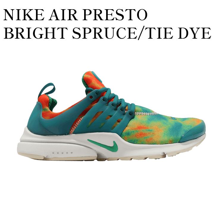 【お取り寄せ商品】NIKE AIR PRESTO BRIGHT SPRUCE/TIE DYE ナイキ エアプレスト ブライトスプルース/タイダイ CT3550-200