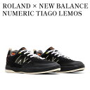 【お取り寄せ商品】ROLAND × NEW BALANCE NUMERIC TIAGO LEMOS 808 BLACK/WHITE ローランド × ニューバラン...